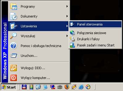 Zapora windows XP