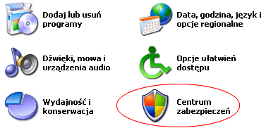 Zapora windows XP