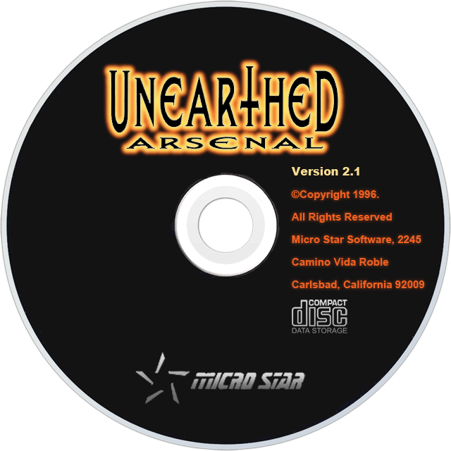 Unearthed Arsenal CD Disc