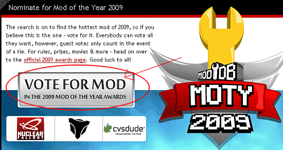 Mod of the Year 2009